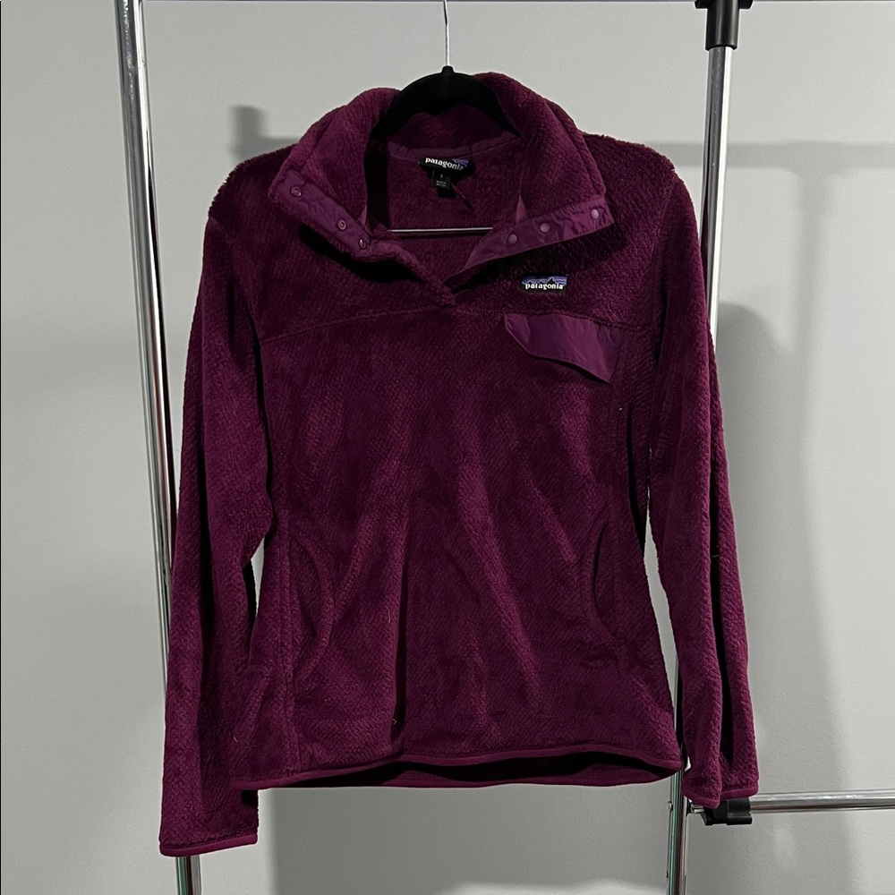 Patagonia Deep Purple Fleece Jacket